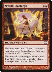 Arcane Teachings - 10th Edition - Magic: The Gathering card