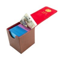 Creation Line - Brown Small Deckbox - Dex Protection Deck Boxes - Deck Boxes card