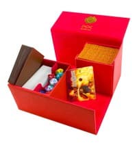 Creation Line - Red Large Deckbox - Dex Protection Deck Boxes - Deck Boxes card