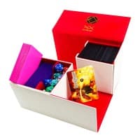 Creation Line - White Large Deckbox - Dex Protection Deck Boxes - Deck Boxes card