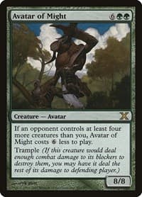 Avatar of Might - 10th Edition - Magic: The Gathering card