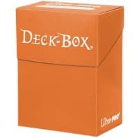 Solid Color Deck Box - Orange - Ultra Pro Deck Boxes - Deck Boxes card