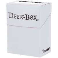 Solid Color Deck Box - White - Ultra Pro Deck Boxes - Deck Boxes card