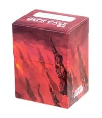 Deck Case Lands Edition I - Mountain (Holds 80+) - Ultimate Guard Deck Boxes - Deck Boxes card