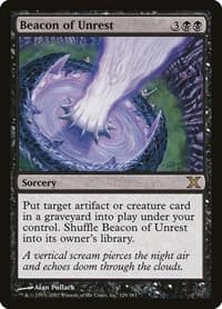 Beacon of Unrest - 10th Edition - Magic: The Gathering card
