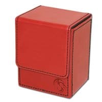 Deck Case LX - Red - BCW Deck Boxes - Deck Boxes card