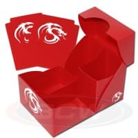 Deck Case Tandem - Red - BCW Deck Boxes - Deck Boxes card