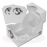 Deck Case Tandem - White - BCW Deck Boxes - Deck Boxes card