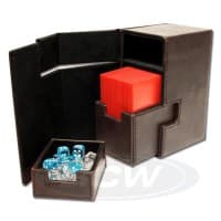 Deck Locker - Light Brown - BCW Deck Boxes - Deck Boxes card