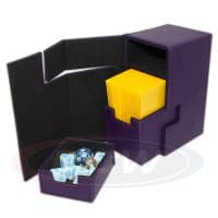 Deck Locker LX - Purple - BCW Deck Boxes - Deck Boxes card