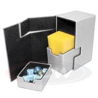 Deck Locker LX - White - BCW Deck Boxes - Deck Boxes card