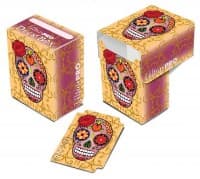 Dia De Los Muertos Pink Skull Deck Box - Ultra Pro Deck Boxes - Deck Boxes card
