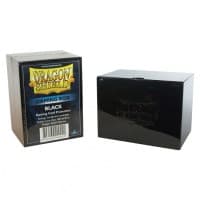 Dragon Shield Gaming Box - Black (Holds 75+) - Dragon Shield Deck Boxes - Deck Boxes card
