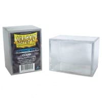 Dragon Shield Gaming Box - Clear (Holds 75+) - Dragon Shield Deck Boxes - Deck Boxes card