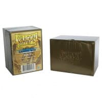 Dragon Shield Gaming Box - Gold (Holds 75+) - Dragon Shield Deck Boxes - Deck Boxes card