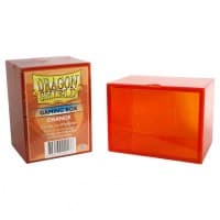 Dragon Shield Gaming Box - Orange( Holds 75+) - Dragon Shield Deck Boxes - Deck Boxes card