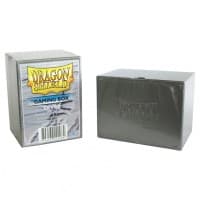 Dragon Shield Gaming Box - Silver (Holds 75+) - Dragon Shield Deck Boxes - Deck Boxes card