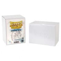 Dragon Shield Gaming Box - White (Holds 75+) - Dragon Shield Deck Boxes - Deck Boxes card