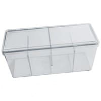 Dragon Shield Storage Box with 4 compartments - Clear (Holds 200+) - Dragon Shield Deck Boxes - Deck Boxes card