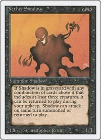 Nether Shadow - Revised Edition - Magic: The Gathering card