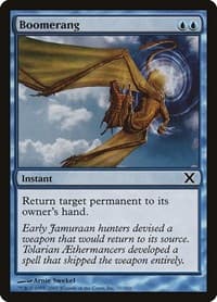 Boomerang - 10th Edition - Magic: The Gathering card