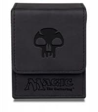 Flip Box - Black Mana for Magic with Matte Finish - Ultra Pro Deck Boxes - Deck Boxes card