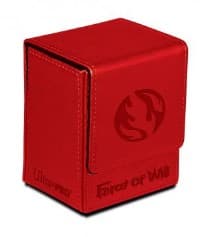 Flip Box - Flame Magic Stone for Force of Will - Ultra Pro Deck Boxes - Deck Boxes card