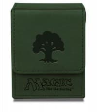 Flip Box - Green Mana with Matte Finish - Ultra Pro Deck Boxes - Deck Boxes card