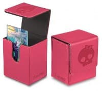 Cutey Skull Flip Box - Pink - Ultra Pro Deck Boxes - Deck Boxes card
