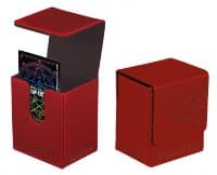 Flip Box - Red Card Back for Force of Will - Ultra Pro Deck Boxes - Deck Boxes card