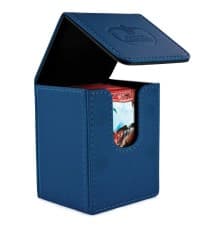 Flip Deck Case - Dark Blue (Holds 100+) - Ultimate Guard Deck Boxes - Deck Boxes card