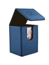 Flip Deck Case - Dark Blue (Holds 80+) - Ultimate Guard Deck Boxes - Deck Boxes card