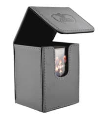 Flip Deck Case - Grey (Holds 100+) - Ultimate Guard Deck Boxes - Deck Boxes card