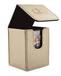 Flip Deck Case - Sand (Holds 100+) - Ultimate Guard Deck Boxes - Deck Boxes card