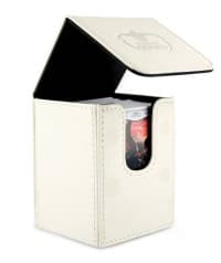 Flip Deck Case - White (Holds 100+) - Ultimate Guard Deck Boxes - Deck Boxes card