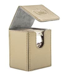 Flip Deck Case - XenoSkin Sand (Holds 100+) - Ultimate Guard Deck Boxes - Deck Boxes card