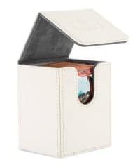 Flip Deck Case - XenoSkin White (Holds 100+) - Ultimate Guard Deck Boxes - Deck Boxes card