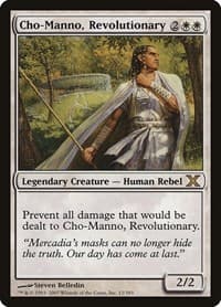 Cho-Manno, Revolutionary - 10th Edition - Magic: The Gathering card