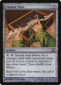 Citanul Flute - 10th Edition - Magic: The Gathering card