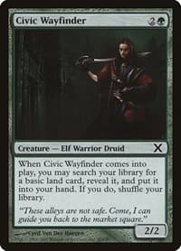 Civic Wayfinder - 10th Edition - Magic: The Gathering card