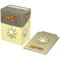 Mana v1 - White Deck Box for Magic - Ultra Pro Deck Boxes - Deck Boxes card