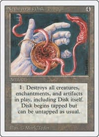 Nevinyrral's Disk - Revised Edition - Magic: The Gathering card