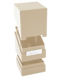 Monolith Deck Case - Sand (Holds 100+) - Ultimate Guard Deck Boxes - Deck Boxes card