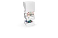 Monolith Deck Case - White (Holds 100+) - Ultimate Guard Deck Boxes - Deck Boxes card