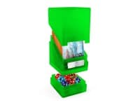 Monolith Deck Case Jewel Edition - Emerald (Holds 100+) - Ultimate Guard Deck Boxes - Deck Boxes card