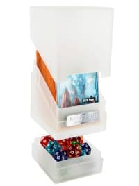 Monolith Deck Case Jewel Edition - Frosted (Holds 100+) - Ultimate Guard Deck Boxes - Deck Boxes card