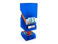 Monolith Deck Case Jewel Edition - Sapphire (Holds 100+) - Ultimate Guard Deck Boxes - Deck Boxes card