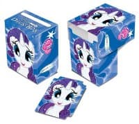 My Little Pony Rarity Blue Full-View Deck Box - Ultra Pro Deck Boxes - Deck Boxes card