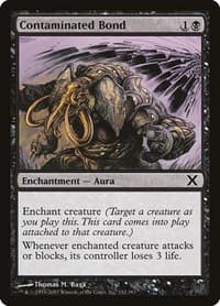 Contaminated Bond - 10th Edition - Magic: The Gathering card