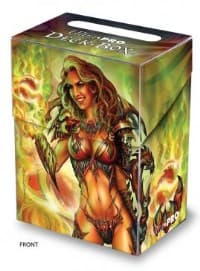Playing with Fire Deck Box by Monte Moore - Ultra Pro Deck Boxes - Deck Boxes card